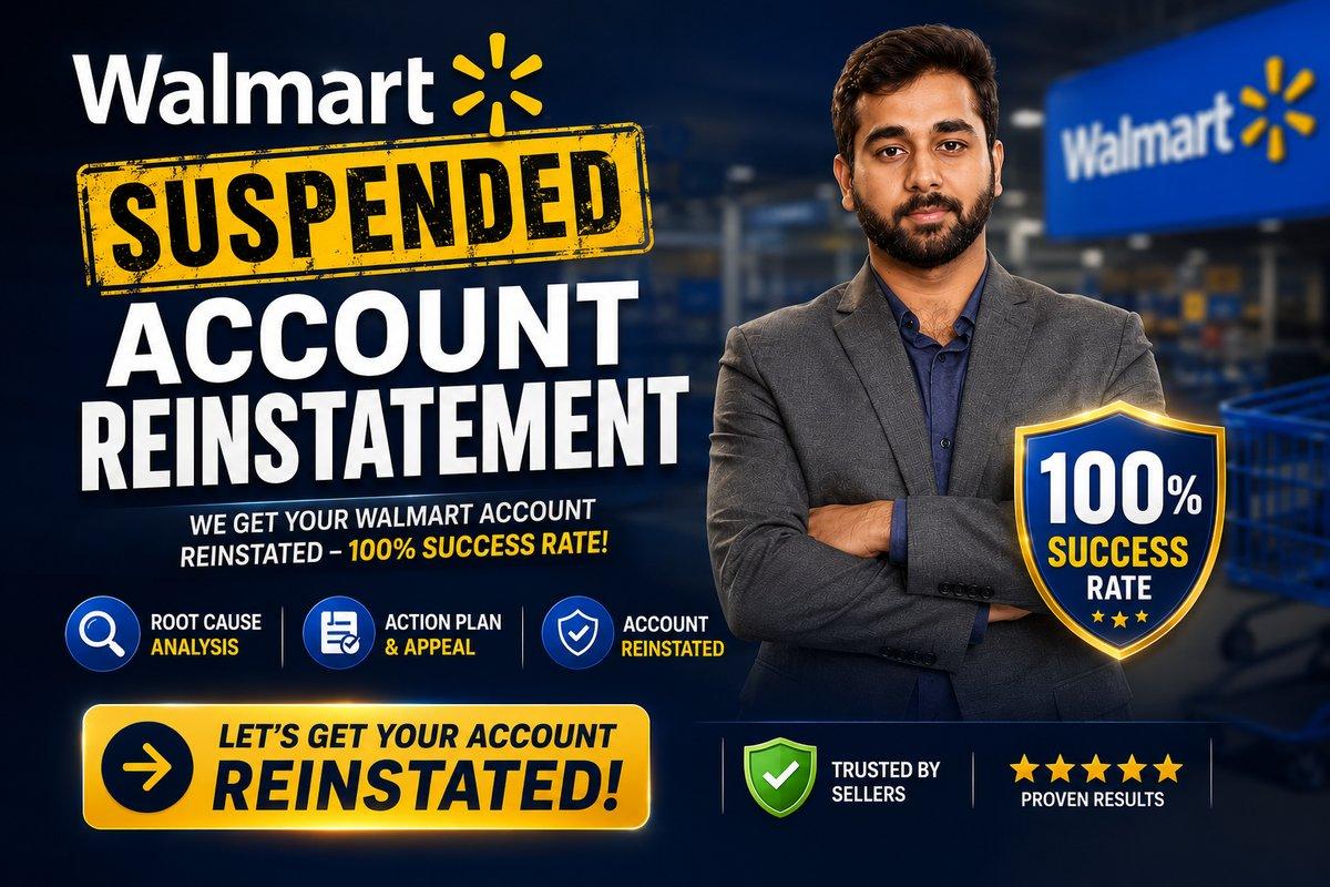 Reinstate suspended walmart seller account plan of action appeal