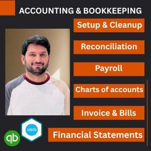 I will do reconciliation and your business bookkeeping every month