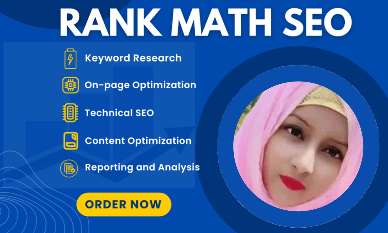 I will do wordpress on page SEO optimization with rankmath and schema markup