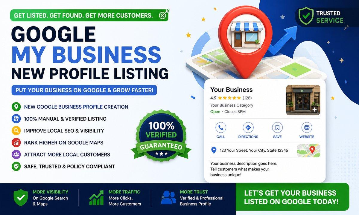 I will create and optimize Google Business Profile for local SEO growth